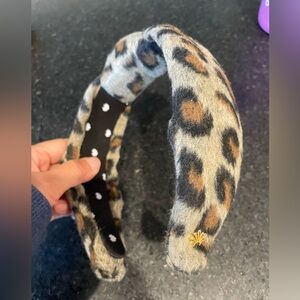 Lele sadoughi animal print head band. Great condition.